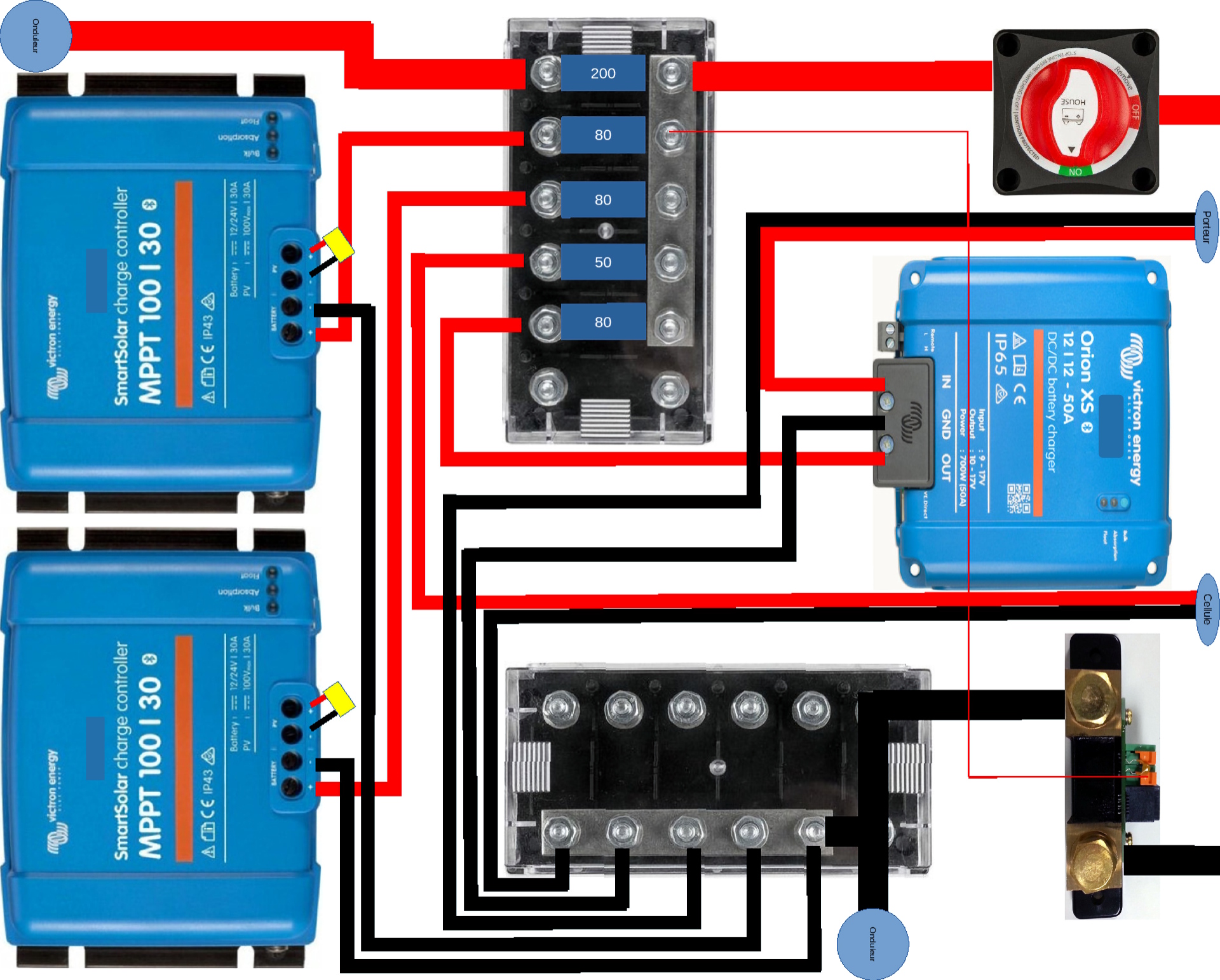 Plan Installation Electrique VICTRON
